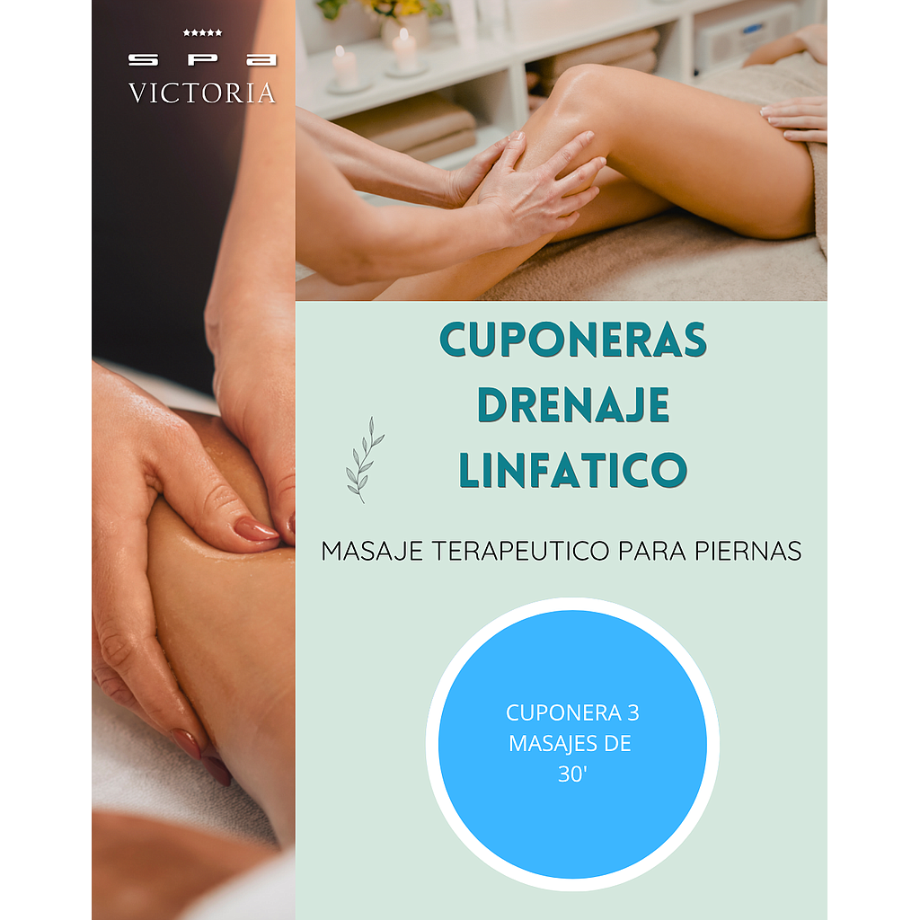 CUPONERA DRENAJE LINFÁTICO