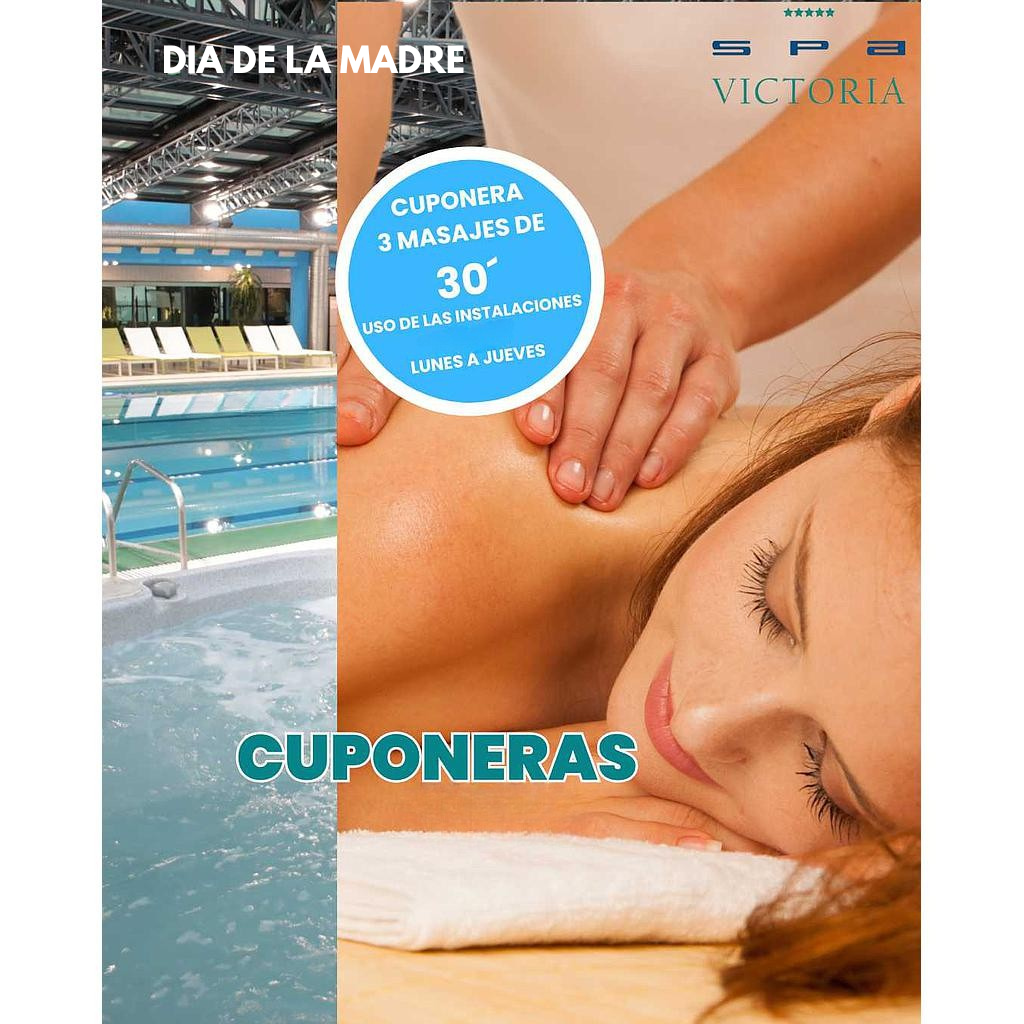 Cuponeras Masajes Promo Día de la Madre